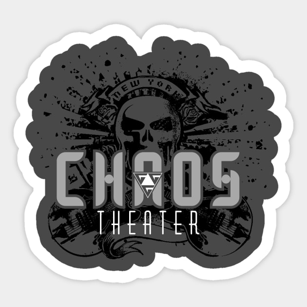 Chaos Theater Sticker by MindsparkCreative